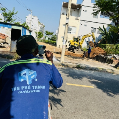 Thi công móng băng 1 phương - Thi công phần thô nhà phố 