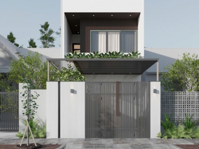 Nhà 2 phố 2 tầng - Phản ảnh đúng gu thẩm mỹ và cá tính của gia chủ