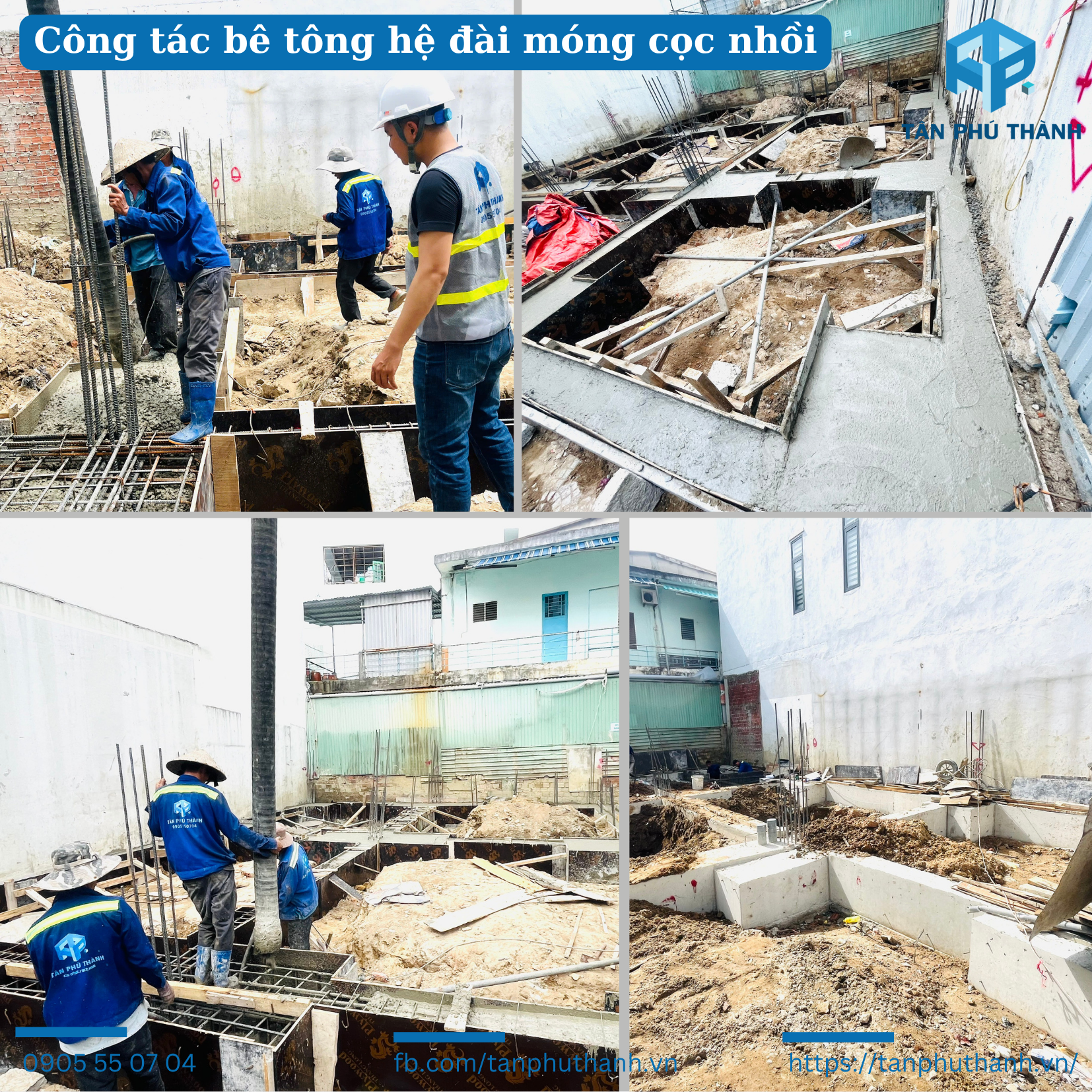 Thi công phần móng nhà dân đúng cách