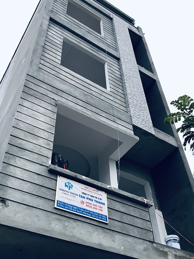 Nhà phố kết hợp cho thuê - nhà anh Sa chị Thạnh