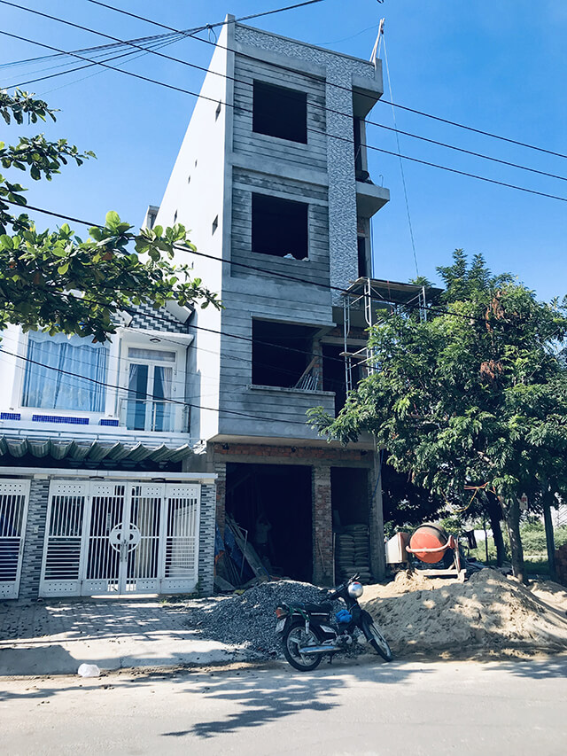 Nhà phố kết hợp cho thuê - nhà anh Sa chị Thạnh