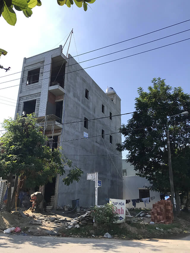 Nhà phố kết hợp cho thuê - nhà anh Sa chị Thạnh