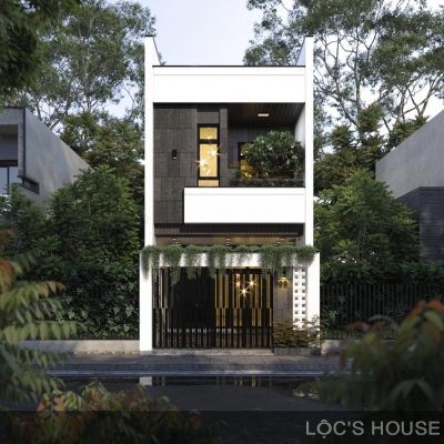 Thiết kế và thi công nhà phố 2.5 tầng - Hòa Quý, Ngũ Hành Sơn, Đà Nẵng Thiết kế và thi công nhà phố 2.5 tầng - Hòa Quý, Ngũ Hành Sơn, Đà Nẵng