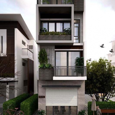 Mẫu nhà 4 tầng đẹp Mẫu nhà 4 tầng đẹp