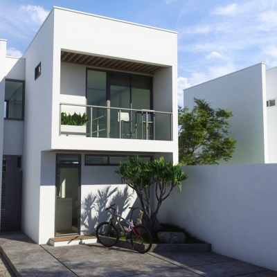 Mẫu nhà phố 2 tầng Mẫu nhà phố 2 tầng