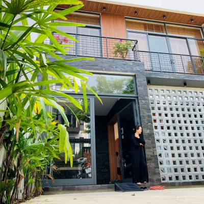 Thi công villa hiện đại - Nhà vườn 2 tầng tại Minh Mạng, Hòa Quý, Đà Nẵng Thi công villa hiện đại - Nhà vườn 2 tầng tại Minh Mạng, Hòa Quý, Đà Nẵng